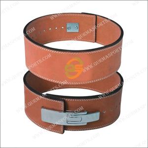 Ceinture de fitness en cuir robuste et durable de 13 mm, personnalisable, avec boucle à levier, soutien dorsal, réglable et respirante - Product Image 4