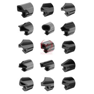 Tùy chỉnh EPDM con dấu cao su Dải cửa sổ và cửa Windproof linh hoạt kính thời tiết cao su Gasket Dải Silicone niêm phong dải - Product Image 4