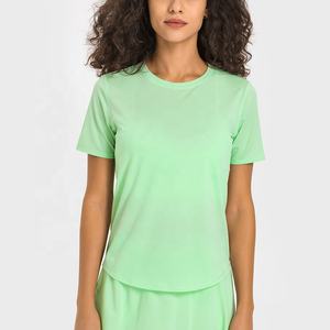 T-shirt de Tennis respirant à col ras du cou pour femmes DS333, <span class=keywords><strong>haut</strong></span> de Yoga qui évacue l'humidité, vêtements de sport et d'activité physique - Product Image 6