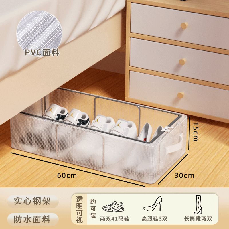 Grand tirette de fermeture éclair en plastique, 60*30*15