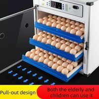 Incubateur d'œufs intelligent nouvelle génération pour oiseaux, poulets, émeus, oies et autruches |   Machine d'incubation entièrement automatique, taux d'éclosion de 96%, 220V PVC