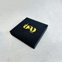 Logo personnalisé recyclable fait main boîte cadeau emballage pour bijoux collier bracelet bagues tiroir papier boîte à bijoux