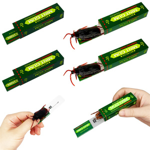 Toyvian 150 Piezas De Plástico Broma Juguete Realista Falso Broma Utileria Cricket Prank Props