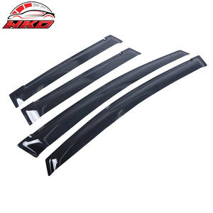 Viseras Acrílicas para Ventanas de Honda Fit GE Hatchback 09-14, Juego de 4 Piezas, Protección para Ventanas Laterales de Puertas de Automóvil - Product Image 4