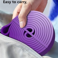Gran oferta látex resistente bucle de resistencia personalizado logotipo impreso ejercicio pull up banda de resistencia conjunto