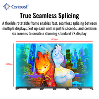 Pantalla LED Plegable Canbest P1.2, Pantalla LED Móvil para Interiores P2.5 3840hz 14bit 1.8mm para Publicidad en Centros Comerciales