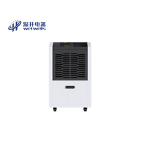 Déshumidificateur industriel à triple filtre WETWELLS MCH-756B, 56L/D, 800W, 220V, nouveau, portable, contrôle de l'humidité