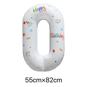 Globo de Aluminio de 32 Pulgadas con Impresión Personalizada y Selección de Color a Medida para Decoración de Fiestas y Cumpleaños - Product Image 2