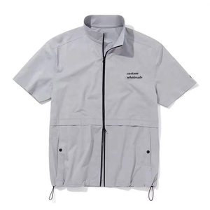 Fabricants de vêtements de marque : Vestes de <span class=keywords><strong>golf</strong></span> coupe-vent et imperméables à manches courtes pour hommes, style japonais, avec fermeture éclair, pour l'été et les activités de plein air - Product Image 1