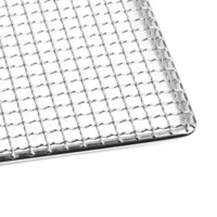 Grille métallique en acier inoxydable sans danger pour les aliments pour griller le sapin de cuisson pour barbecue et four de boulangerie