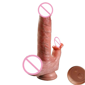 Adult Sex Toy Realistic Big Dildo 7 Frequencies Automatic Telescopic Sway <b>Vibration</b> Heating Tongue Teasing Waterproof Female - Product Image 1