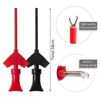 Cleqee P5003 — Mini grappin pour analyseur logique, accessoires de test, pince à crochet SMD IC