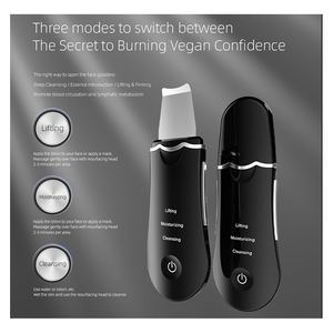 Alat Perawatan Kulit Wajah Profesional Elektrik Ultrasonik, Spatula Pengelupas Kulit, Perangkat Perawatan Kulit, Pembersihan Mendalam - Product Image 4