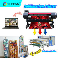 Support technique Imprimante laser à sublimation 1.8M 4 têtes 64 pouces Imprimante à sublimation 6 couleurs pour vêtements de sport et vêtements de sport