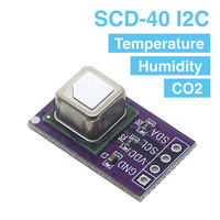 SCD40 I2C Bloc de capteur environnemental programmable Niveau de CO2 Capteur de dioxyde de carbone Température Humidité Détection pour la qualité de l'air