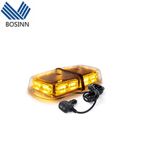 Luz Estroboscópica Amarilla para Tablero, Luz de Emergencia Intermitente Triangular, Lámpara de Señalización Lineal, Luces Indicadoras de Advertencia para Automóviles y Camiones
