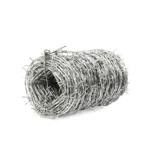 Alambre de púas galvanizado más vendido para uso en prisiones y cercas generales también para hacer pulseras de alambre de púas - Product Image 3