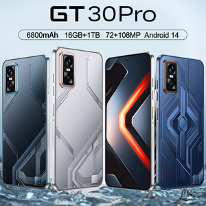 GT30 Pro 5G mở khóa Android chơi game điện thoại thông minh 16GB + 1TB Bộ nhớ Deca core CPU HD màn hình độ phân giải Tiếng Anh điều hành-giá thấp - Product Image 2