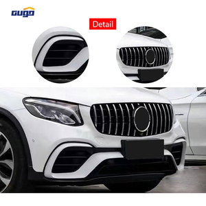 Kit Carrozzeria GUGO Effetto Fibra di Carbonio per <span class=keywords><strong>Mercedes</strong></span> Benz <span class=keywords><strong>GLC</strong></span> W253 <span class=keywords><strong>Coupé</strong></span> 2016-2019 Pre-restyling, Accessori Griglia Paraurti Anteriore - Product Image 4