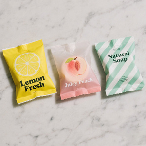 Tùy Chỉnh Xà Phòng Bao Bì Handmade Xà Phòng Trở Lại Con Dấu Gối Pouch Túi Vật Liệu Composite Xà Phòng Thanh Bao Bì Túi Cho Cơ Thể Tắm - Product Image 6