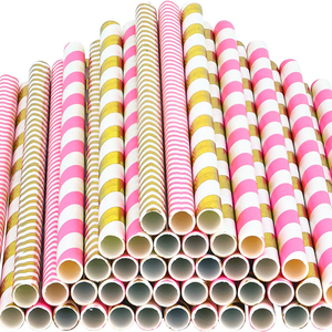 <strong>Colorful</strong> Disposable Paper <strong>Straws</strong> for Party Occasions - Product Image 4