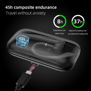Longue endurance ENC antibruit sans fil <span class=keywords><strong>Mini</strong></span> BT 5.4 écouteur unique dans l'oreille casque affaires mains libres casque pour conducteur - Product Image 5