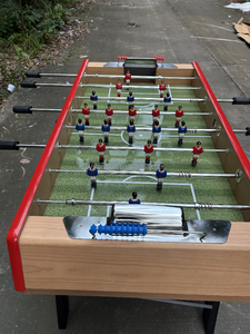 Mesa de Futbolín Profesional Topsports de 56 Pulgadas, PVC Premium de 12mm, Independiente, para Torneos, Sala de Juegos y Familia - Product Image 2