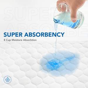 Almohadillas para incontinencia de proveedor OEM, almohadilla de cama impermeable de posicionamiento lavable con 8 asas para ancianos postrados en cama - Product Image 3