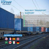 Service logistique ferroviaire porte-à-porte, consolidation de fret, expédition au Danemark