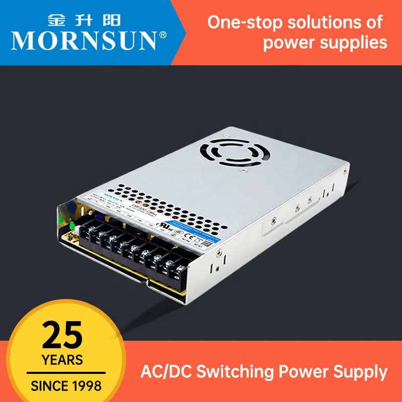 Mornsun แหล่งจ่ายไฟอุตสาหกรรมปิดล้อม emps 12V 70W 75W 100W 150W 200W 240W 300W 320W 4V 5V 15V 27V 36V 48V 24V