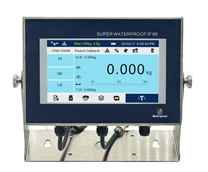 Tugas berat RS232 indikator skala Platform industri IP66 tahan air tampilan sentuh 220V garansi 1 tahun - Product Image 1