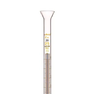 <span class=keywords><strong>Burette</strong></span> acido-base neuve de qualité A avec robinet droit en verre et PTFE - Product Image 2