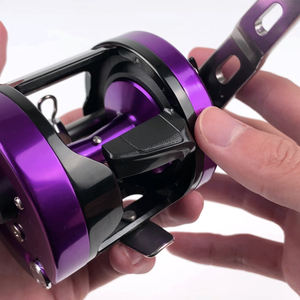 Tambour <span class=keywords><strong>Moulinet</strong></span> <span class=keywords><strong>Bait</strong></span> Casting Ultraléger <span class=keywords><strong>Moulinet</strong></span> De Pêche Bobine NMB Roulement Appât <span class=keywords><strong>Finesse</strong></span> Bobines De Moulage Gauche Droite 2 En Métal et En Plastique - Product Image 2