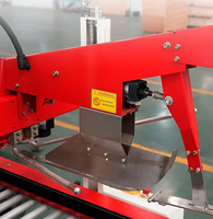 Chine usine scellant automatique à grande vitesse de carton bas et haut joint de bande pour la machine à emballer de caisse de papier alimentaire