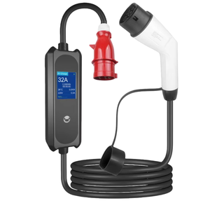 Chargeur EV portable, charge rapide DC 11KW CCS2 pour Tesla BYD et véhicules <span class=keywords><strong>électrique</strong></span>s <span class=keywords><strong>de</strong></span> type 2, station <span class=keywords><strong>de</strong></span> charge domestique avec écran LED - Product Image 1