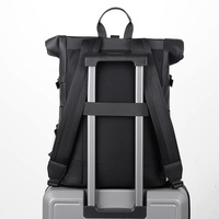 Nouveau Sac à Dos 2025 Anti-Vol pour Ordinateur Portable 15L Imperméable à Enroulement Unisexe Décontracté en Oxford pour Collège Travail Voyage Sac de Jour