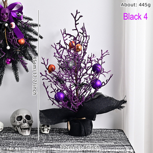 Nuevas Decoraciones de Halloween, Exquisitas Bolas de Plástico con Calaveras Horripilantes, Adornos Colgantes para Fiestas de Halloween, Estilo Americano - Product Image 2