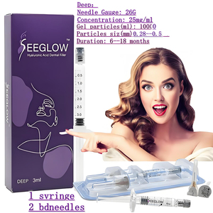 Swwglow <span class=keywords><strong>Acide</strong></span> <span class=keywords><strong>Hyaluronique</strong></span> Anti-Âge Blanchissant Injectable, Remplisseur Dermique pour <span class=keywords><strong>Nez</strong></span>, Lèvres, Yeux, Corps et Visage, <span class=keywords><strong>Injection</strong></span> de Gel 2ml - Product Image 4