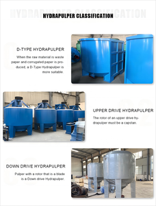 Chất thải giấy nghiền dòng các tông giấy máy tính nhất quán cao <span class=keywords><strong>hydrapulper</strong></span> cho nhà máy bột giấy - Product Image 3