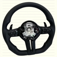 Volant de voiture en cuir sport pour BMW F30 F10 F15 F36 F20 F22 F25 F32 M3 M5 E46 E60 E70 E90 E91 M