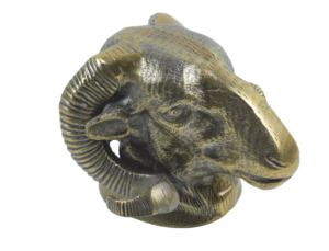 อลูมิเนียมติดผนังรูปสัตว์หัวแกะโลหะ,อุปกรณ์ยึดผนังโลหะสำหรับบ้านและโรงแรม - Product Image 5