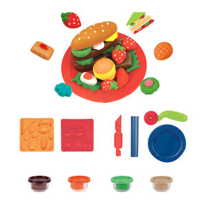 Kit de Pâte à Modeler Créative pour Enfants, Pâte à Sécher à l'Air, Jouets DIY pour Petits Enfants, Pâte à Modeler pour le Petit-Déjeuner, Jouets en Plastique pour le Développement de la Créativité - Product Image 1