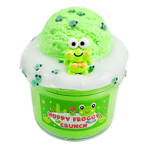 Slime en soie non toxique super moelleux, coloré, changeant de couleur, effet crème glacée magique - Product Image 2