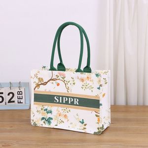 Bolsa de Mano Personalizada con Asa Reforzada, Bolsa de Lona con Bolsa Interior, Bolsa de Lona con Logotipo Promocional Empresarial Impreso - Product Image 2