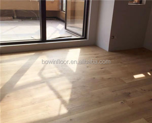 Suelo de Parqué Multicapa de Roble <span class=keywords><strong>Blanco</strong></span> Europeo, Instalación <span class=keywords><strong>Flotante</strong></span>, Suelo de Madera para Interiores - Product Image 4