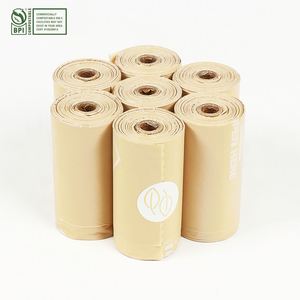 Wholesale Manufacturer Custom Biodegradable Pet Waste <b>Bag</b> <b>Compostable</b> Dog Poop <b>Bag</b> - Product Image 1