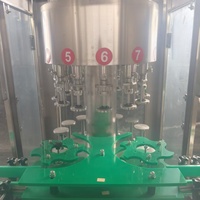 Machine de remplissage à pression négative à 12 têtes, machine de mise en bouteille de vin entièrement automatique, ligne de mise en bouteille de vin de 750 ml