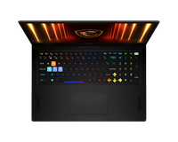 MSl Vector A18 HX A9W 18'' 2.5K 240Hz IPS LCD Ryzen R9 9955HX 16 Core 32GB RAM 2TB RTX5080 99.9Wh Baterai Laptop Gaming Terbaik