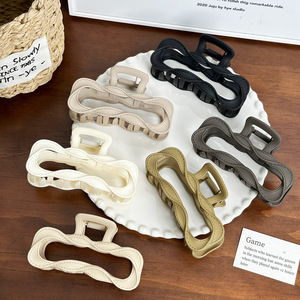 Pinza de <span class=keywords><strong>Pelo</strong></span> Cuadrada de Acetato ShilyOS al por Mayor, con Logotipo Personalizado, Minimalista, Versátil, Tipo Mandíbula de Tiburón, Accesorios para Mujer - Product Image 5