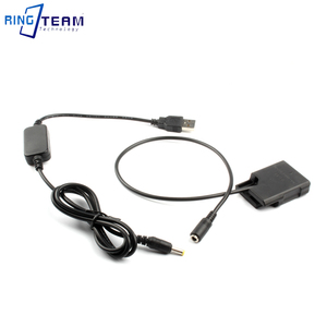 Para <span class=keywords><strong>Nikon</strong></span> D3500 <span class=keywords><strong>D5300</strong></span> D5500 D5600, adaptador de fuente de alimentación, Cable de carga USB, batería simulada, nuevo para uso de cámara, EP-5A - Product Image 3
